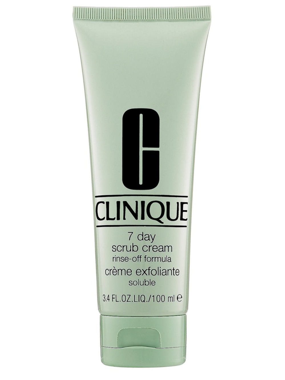 Clinique 7 Day Scrub Cream in Mint Green Tube